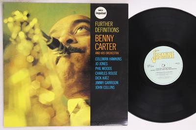 LP Record BENNY CARTER - Further Definitions JAS14 JASMINE UK Jazz Used