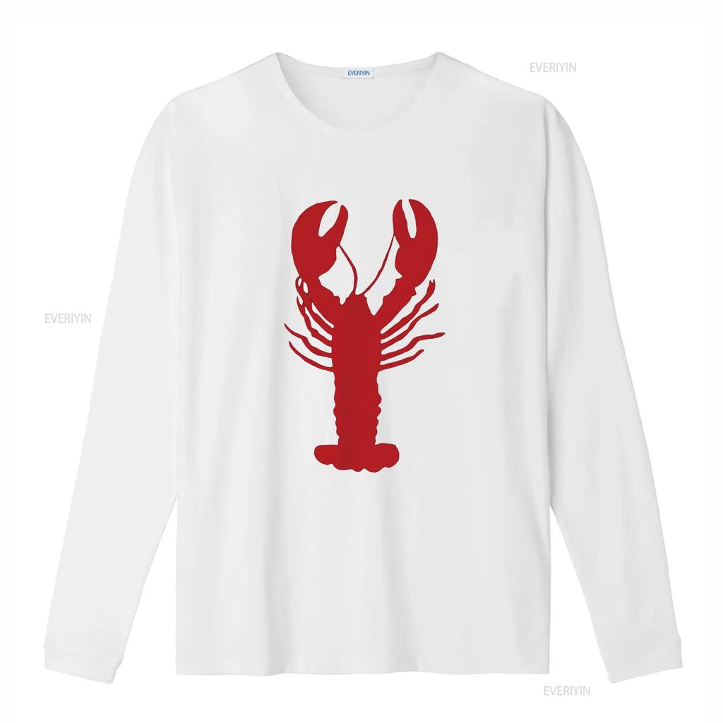 Lobster T Shirt for and Kids vintage Washed homme Unisex fashion Stretched designer clothes Top For Everyday Wear Casual