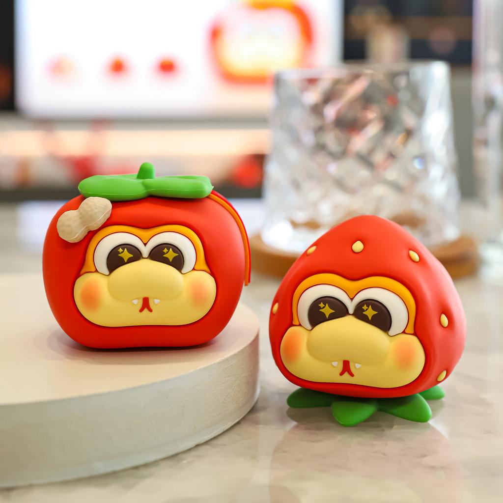 Fruits Snake Snakepo Zodiac Ornament Cutes Creatives Tabletop Toys Supplies