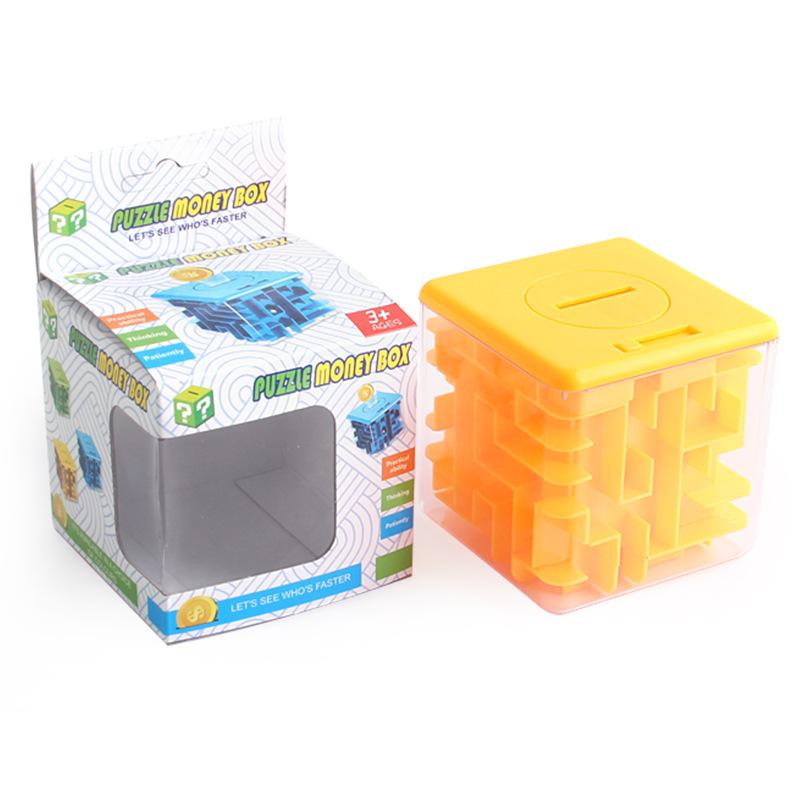 

3D Three-Dimensional Labyrinth Ball Piggy Bank Ball Labyrinth Ball Rubik S Cube Intelligence Training Toy