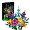 Creative New 'ICONS Eternal Flowers Bouquet 10313 Building Block Set, Plant Home Decor Toys Girls Birthday Gifts Romantic Toys