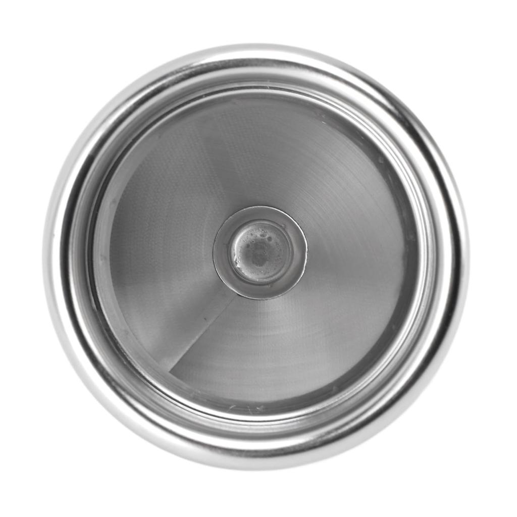 58mm Portafilter Basket, Stainless Steel Espresso Basket Filter, Reusable Fine Filter Mesh for Home and Coffee Shop Use