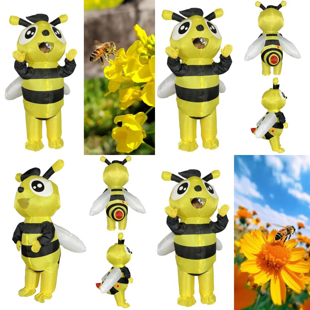 Insect Inflatable Suit For Theatrical Performances Featuring Polyester Fabric For Festivals And Bars