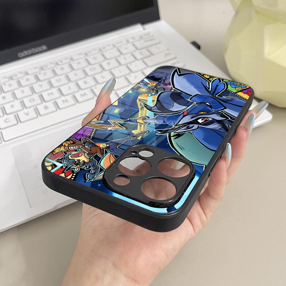 Phone Case Glass For Samsung Galaxy S26 S25 S23 S24 S21 S22 S20 Ultra Fe Plus A16 Cover Sly Cooper