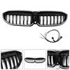 Glossy Black Kidney Grille Grill 51138072085 Fit for BMW 3 Series G20 2019-2022