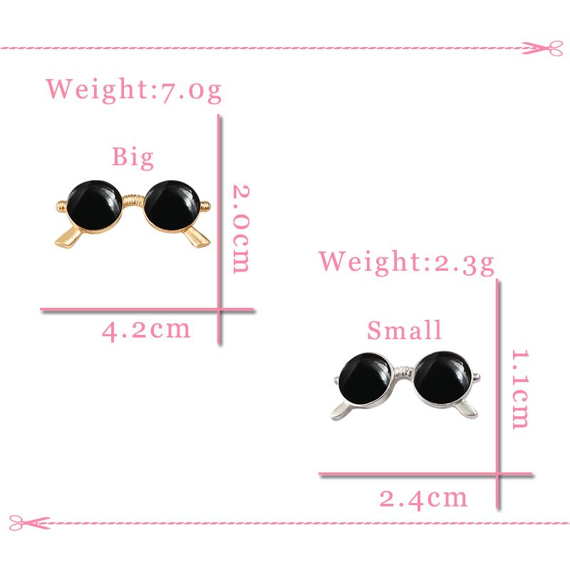 Oldschool Vintage Sunglasses Brooches Trinkets Unisex Enamel Pins Cartoon Small Glasses Badge Suit Shirt Metal Jewelry Drop Oil