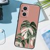Housse verte feuilles Monstera pour OPPO Reno 14 F 13 12 11 10 Pro 11F 12F 13F 7 8 Lite Étui OPPO Find X9 X8 X6 X5 Pro