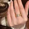 Anello Regolabile da Donna in Tormalina Arcobaleno - Stile Dolce & Piccante
