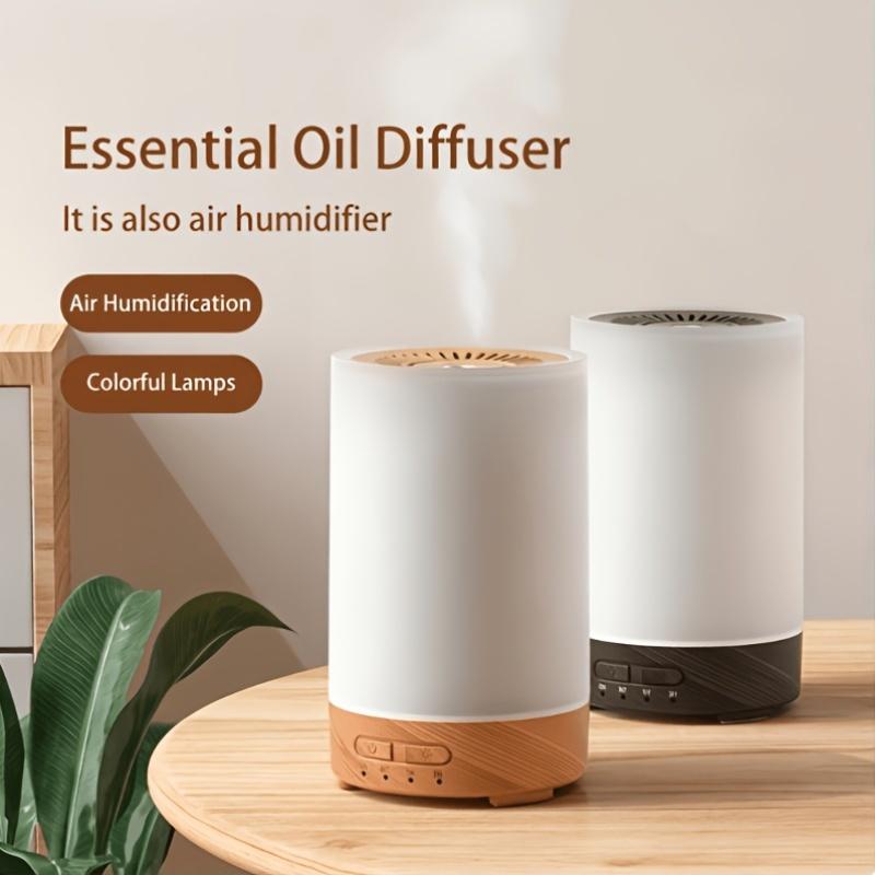 1pc 150Ml Essential Oil Diffuser, Portable Mini Aroma Diffuser, Quiet Desktop Mist Diffuser, Air Humidifier for Home Bedroom Office