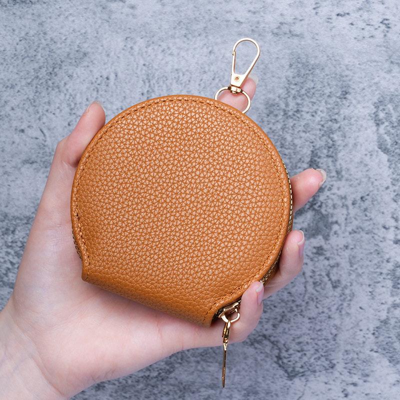 Portable Korean Style Multi-functional Zipper Coin and Earphone Bag