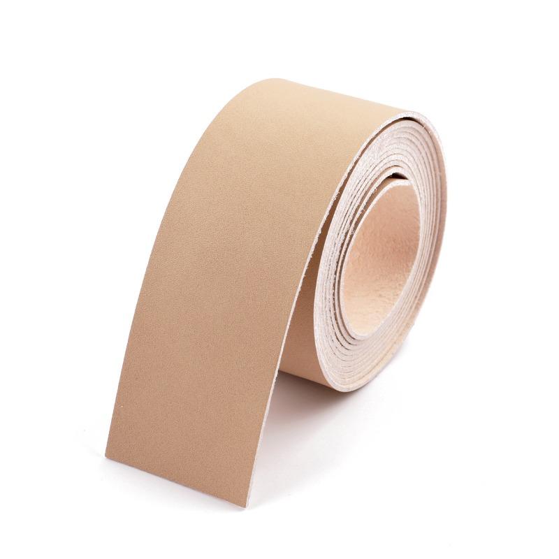 Microfiber Leather Strip Diy Luggage Strap Shoulder Strap Handmade Microfiber Leather Accessories Leather Strip Belt Leather Rope Bracelet Width 1.25cm бежевый