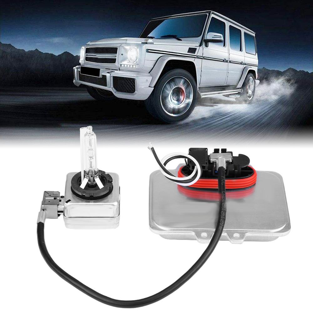 3Pcs Xenon HID Headlight Ballast Control Unit Module Bulb Kit for Cadillac Escalade 5DV00900000