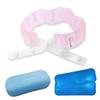 BLUEFEEL Ice Neck Cooler Comfort Bag Set Cools Freezes To Adjustable Size Heat Relief Lightweight Durable TPU Neck Pink BLF25129set & Re-cooling
