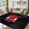 David Bowie Design Crystal Velvet Rug Soft Decorative Mat for Bedroom Entrance