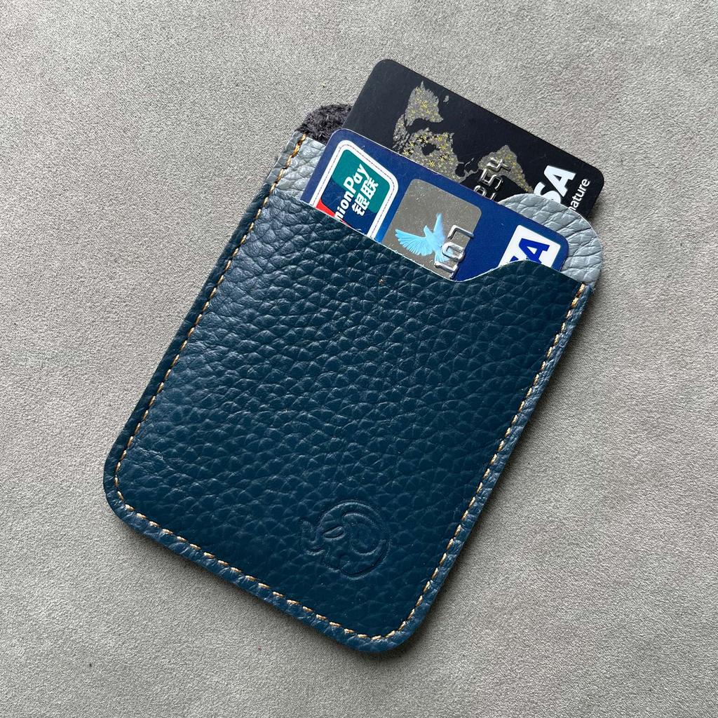 Slim Leather Mens Card Holder Wallet Credit Card Leather Card Case Sleeves