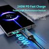 Xiaomi USB 4 Cable 240W Display 40Gbps 8K For Thunderbolt 4 Type C Fast Charging Thunderbolt3 USB 4.0 USB C to C Data Transfer Cable