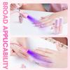 Nail Led Uv Lamp For Drying Gel Nails Polish Clip-On Flexible Desk Mini Portable Usb Nail Lamp Uv Light Dryer For Manicure Salon