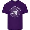 Flat Earth Society Members Around the Globe Unisexs Light Cotton TShirt