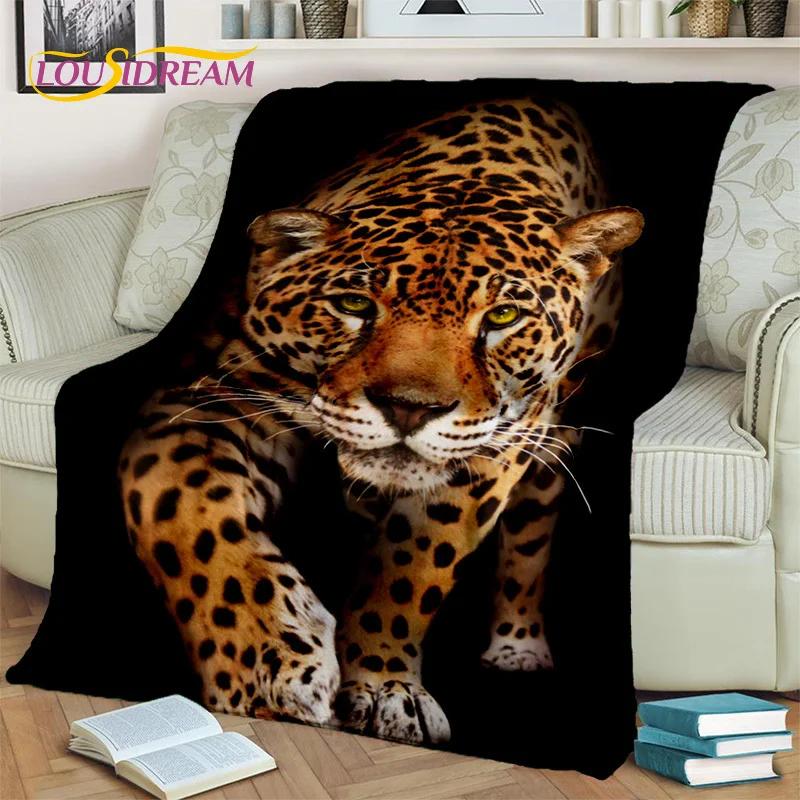 Animal Cartoon Leopard Cheetah Beast Fashion Blanket,Soft Throw Fashion Blanket for Home Bedroom Bed Sofa Picnic Travel Office Cover Fashion
