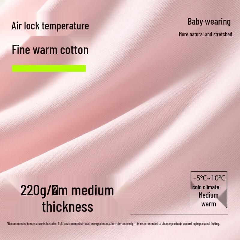 Youkeshu Girls' 100% Cotton Thermal Underwear Set
