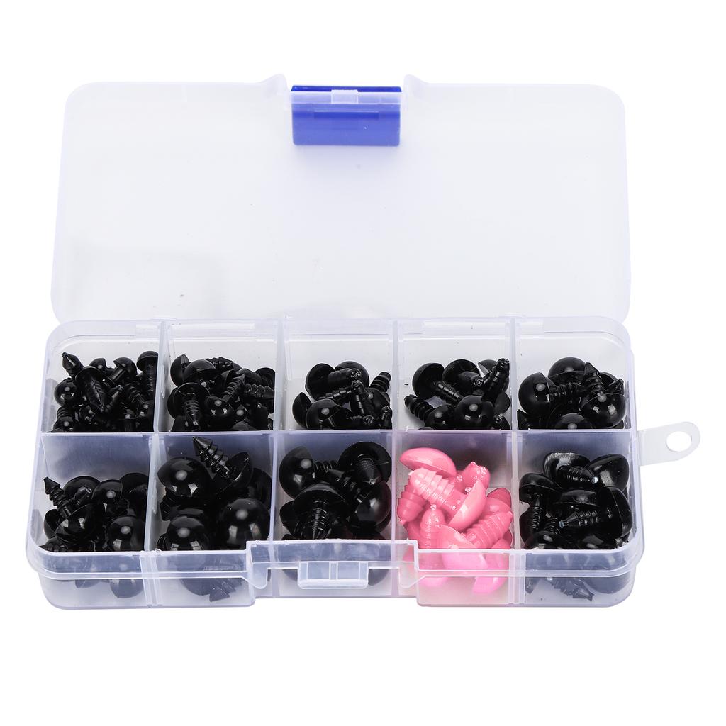 Plastic Eyes Noses Plush Doll Teddy Bear Stuffed Animals Toy DIY Accessories with WashersG