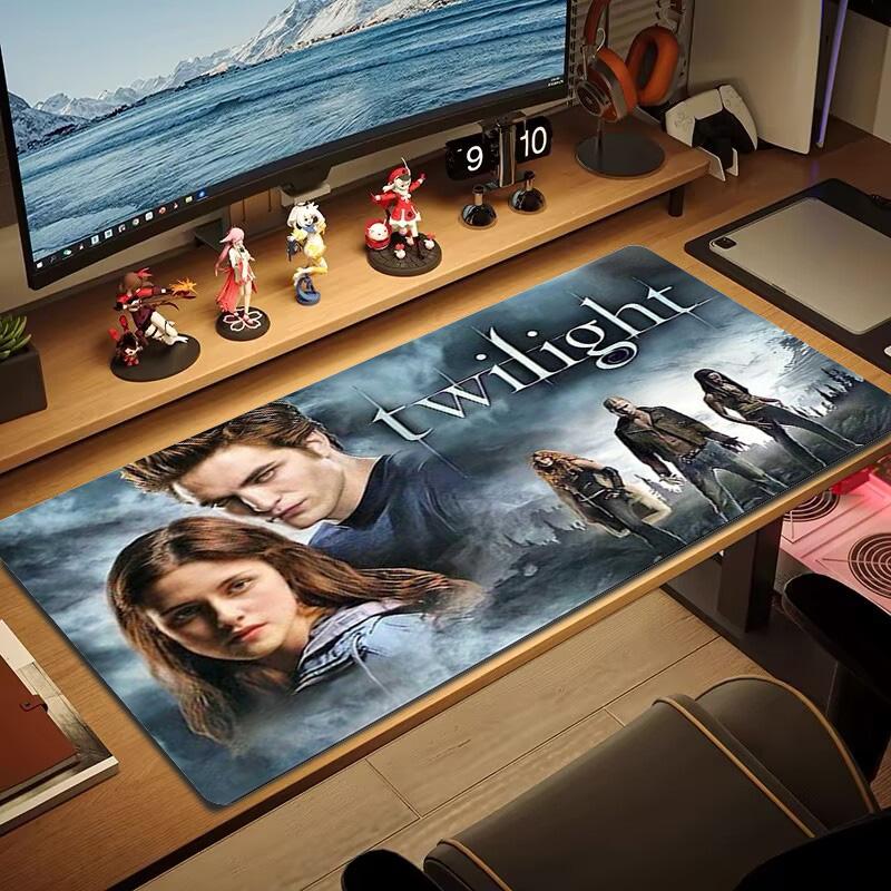 Twilight Color Mouse Pad Large Gaming Table Cushion Non-slip Laptop Tablet Big Mousepad XXL Mat Mini PC Playmat With Lock edge