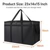 Большой набор из 10 штук термоизолированных сумок для доставки еды с жестким дном XXXL Термосумки для кейтеринга/пиццы Термоконтейнер из пенопласта f
