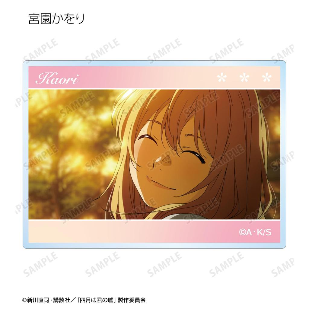 TV-Anime Lügen in der Handelsszene Acrylkartenbox "Dein April" Vol.2 11-teilig