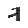 Robinet De Bidet - IMEX - Modèle ROMA - Couleur Noire - Finition Mate - Monocommande
