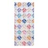 Flower Window Privacy Film, Decorative Static Cling Stickers, Waterproof Glass Cling, 39.4x17.7in Anti-Glare Static Glass Sticker for Home Bathroom