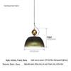 Nordic Minimalist Pendant Light: Elegant Designer Lighting for Restaurant, Bar, Bedroom, Stairwell, or Bedside