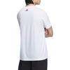 adidas T Shirts Men's White Crew Neck Moderate JE3201