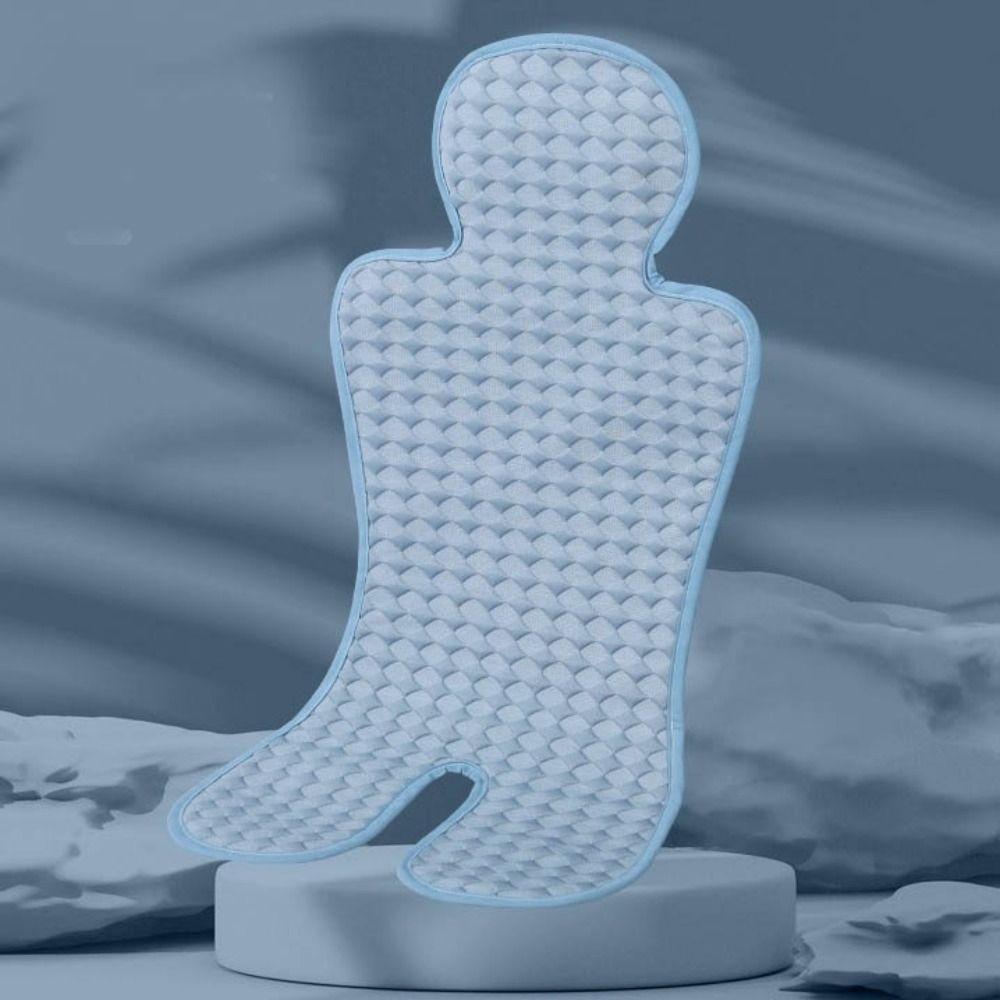 Pram Lining Infants Baby Strollers Cooling Mat Breathable Comfortable Baby Stroller Cushion Solid Color Pram Pad