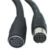 DIN13P Male To Male/Female 13Pin Extender Cable Cord Adapter Connector Plug Extension Cord for Stage Nebulizer