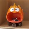 AT19-Fire Desktop Decoration Cartoon Snack Organizer Table Ornament Living Room Porch Key Storage Tray