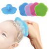 1 pieza de accesorios para el cuidado del bebé, peine para la grasa de la cabeza del feto, peine suave para el baño del bebé, suministros de limpieza del cabello del recién nacido, peine para el bebé, masajeador de cabeza