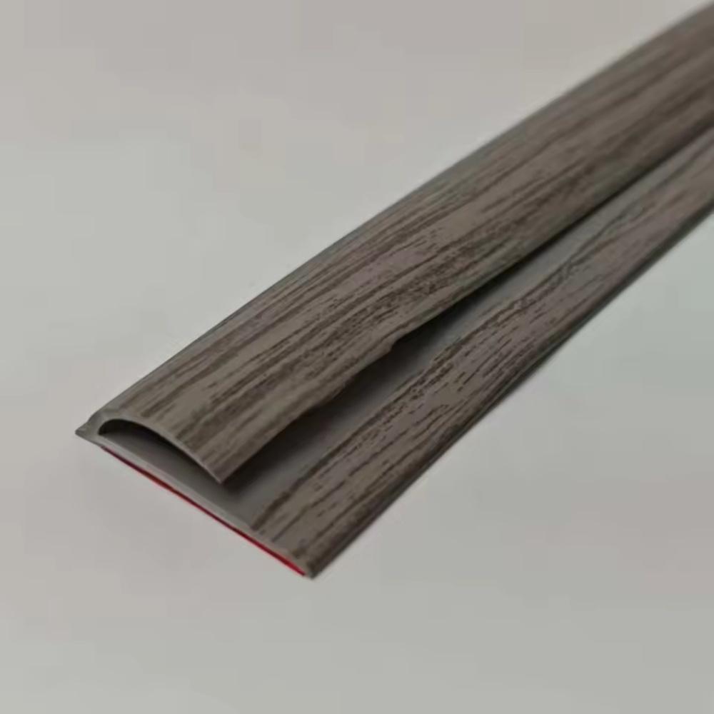 1pc 1m/2m/3metersX3.5cm PVC Carpet Edge Trim Strip Self Adhesive Flexible Rug Edge Protector CuttableTransition Cover