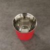 1pcs 80ml Mini Coffee Cups High Quality Stainless Steel Double Wall Heat-insulating Coffee Cups Portable Small Drink Cups