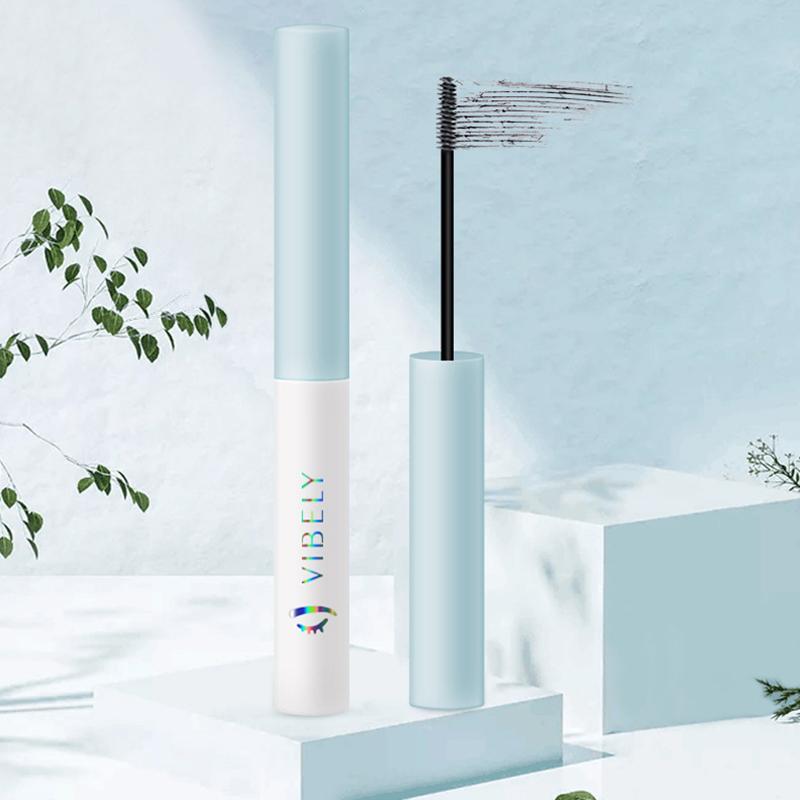 Eyelash Raincoat Waterproof Styling Mascara Primer Cream Slender Long Curly Raincoat Does Not Smudge Fast Stereotype