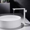 Nouveau Robinet de Lavabo de Salle de Bain Gris Monocommande Eau Chaude et Froide Robinetterie Laiton Mélangeur d'Évier Noir Chrome Gris Robinet