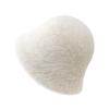 New Solid Color Plush Fisherman's Hat Children's Winter Warm Ear Protector Basin Hat Shows Small Face Versatile Bucket Hat