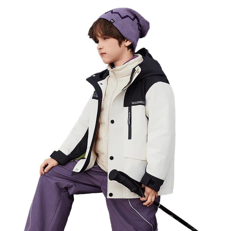 YAYA Children's 3-in-1 Thickened Down Jacket