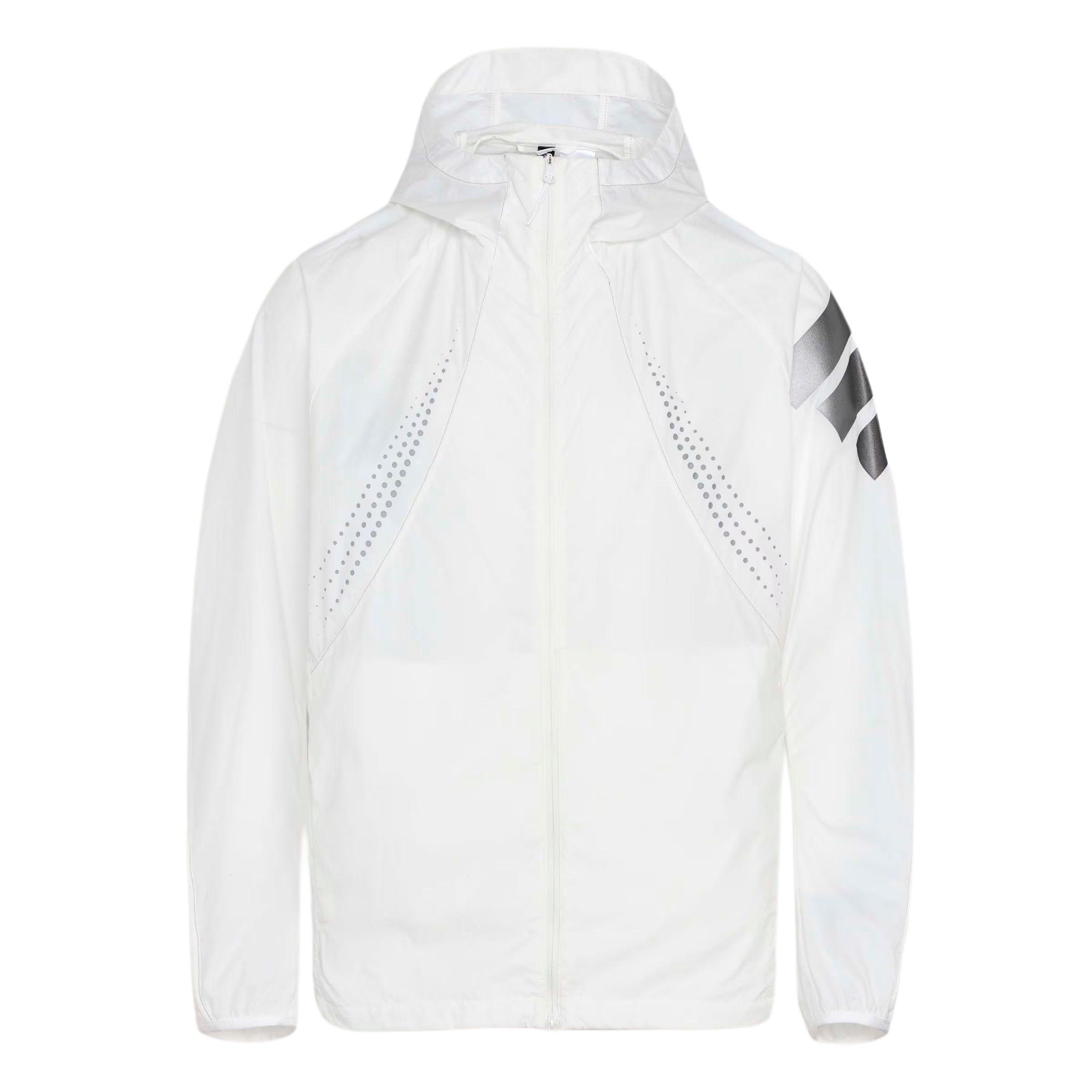 Adidas Woven UPF50+ Water-Resistant Loose Fit Zip-Up Hooded Long Sleeve Jacket Men jackets KW0104 S