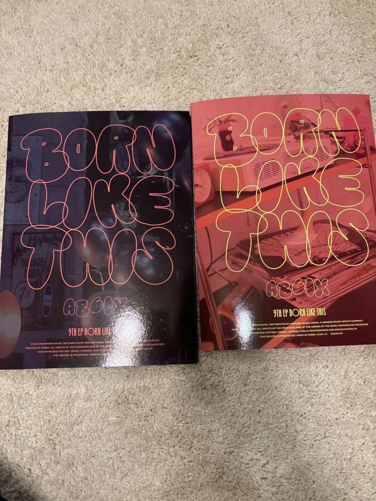 [USED] AB6IX bornlikethis album set