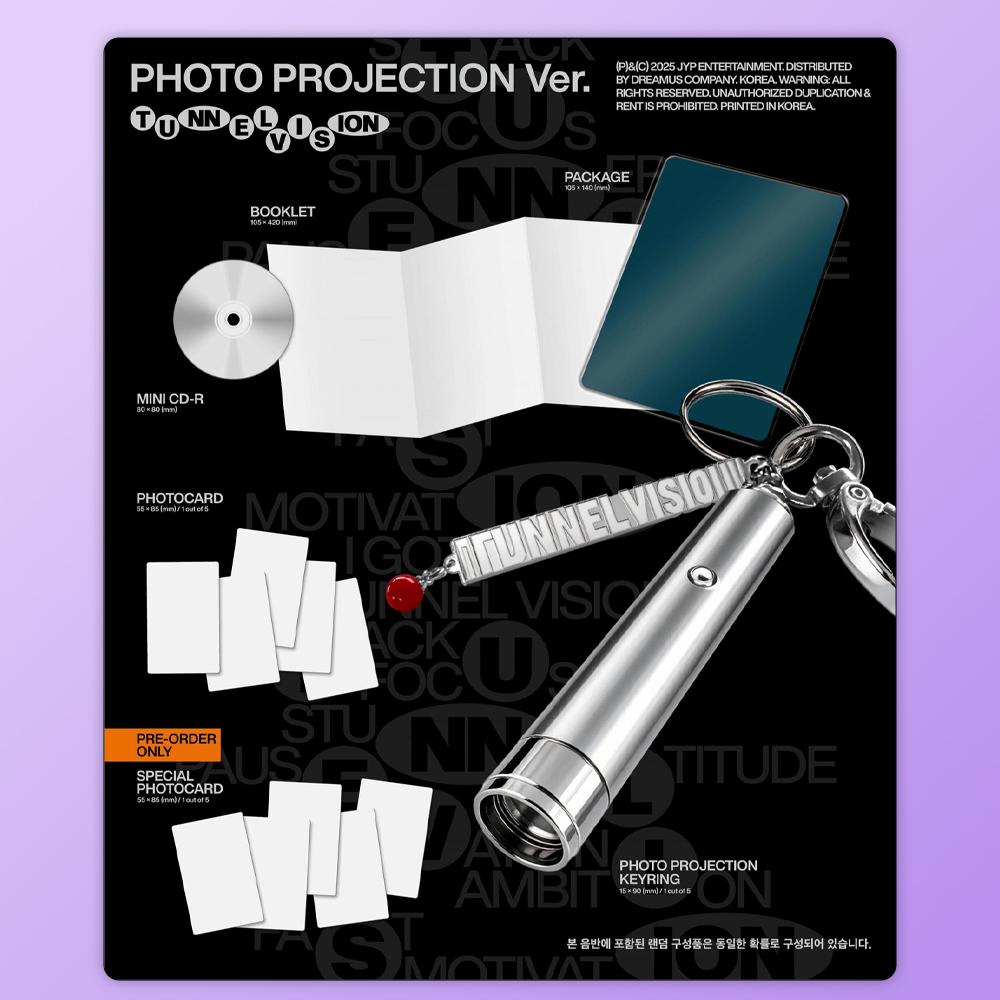 (PRE-ORDER POB) ITZY - TUNNEL VISION ITZY TUNNEL VISION (Photo Projection Ver.)