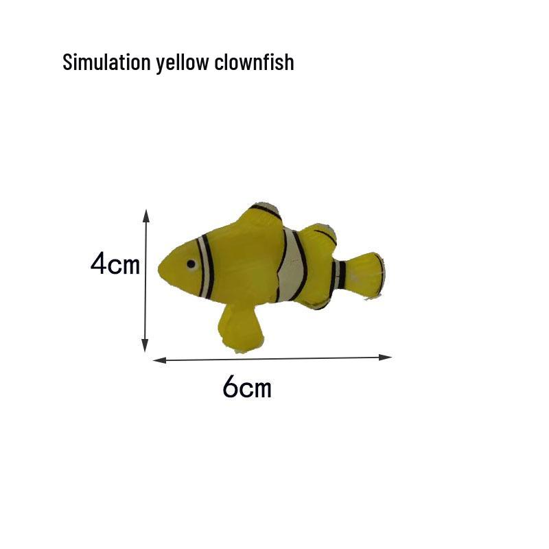 Fake Fish & Jellyfish Tank Ornaments: Clownfish, Betta & More for Aquarium Landscaping