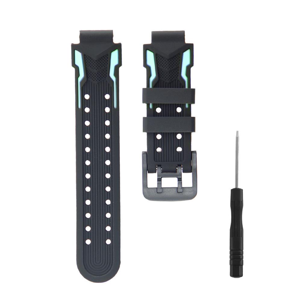 Farbiges Silikon-Uhrenarmband für Xiaotiancai Kinder-Telefonuhrenmodelle: D2, D3, D5, Z1, Z2, Z5, Z6, Z7, Z8, AQ1, CR
