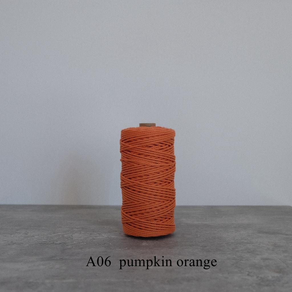 42 Colors 3mm 3-Ply Cotton Cord Pure Cotton 3 Strands Rope Home Tapestry Kids Handmade DIY Macrame Cord