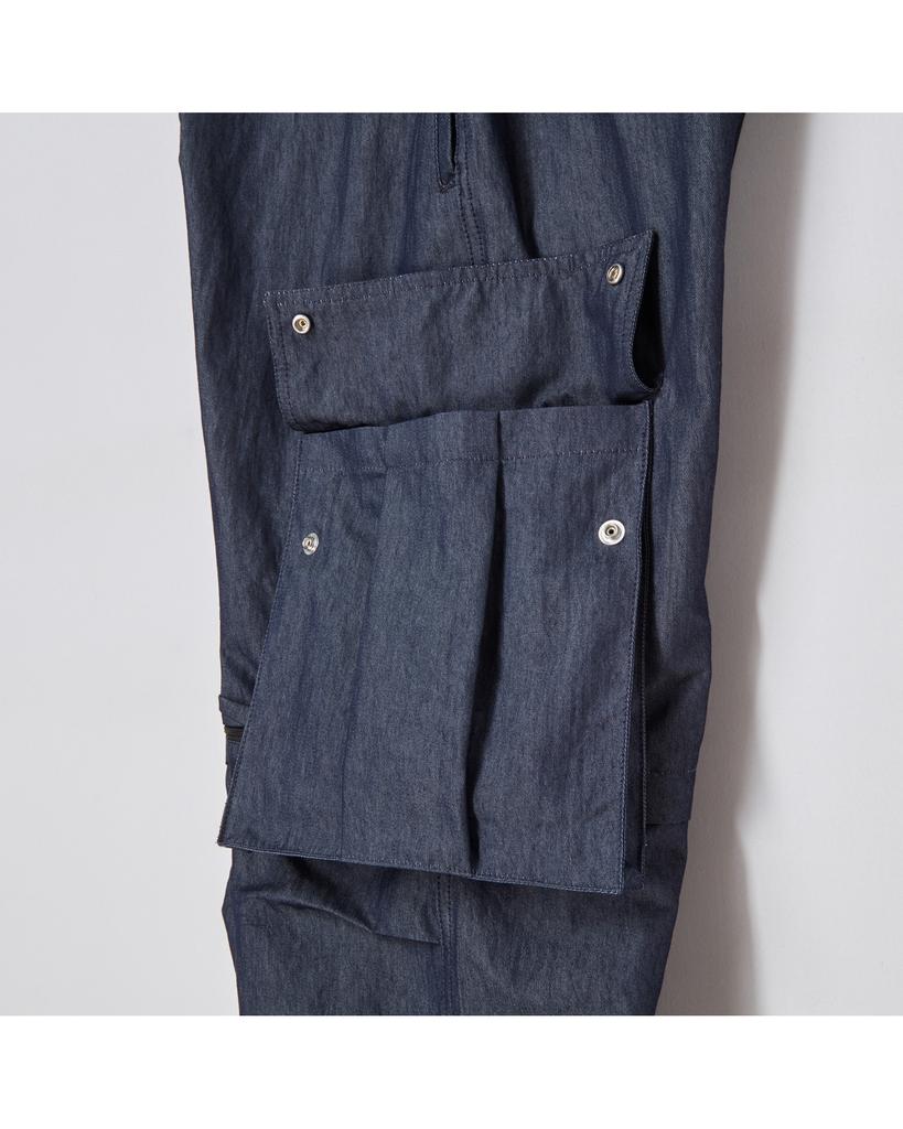 WORTHWHILE MOVEMENT Detachable Cargo Pants (Dark Blue)