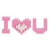 I Love U Building Blocks Model Toys Creative Romantic Letter Diy Building Bricks For Couple Birthday Valentines Gifts